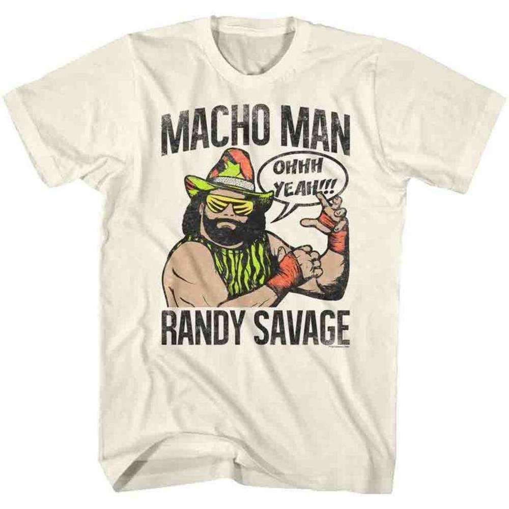 Macho Man Randy Savage Wrestling Legend Graphic Unisex T-Shirt